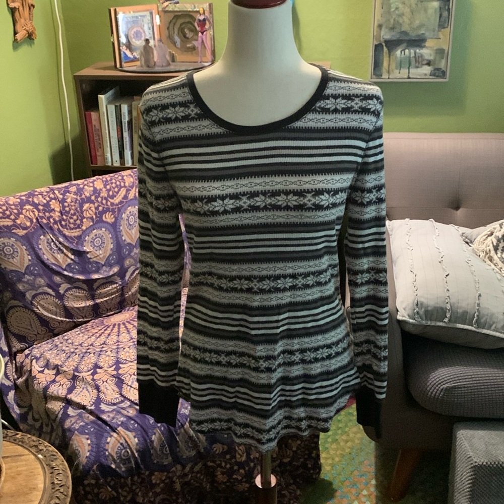 Old Navy Fair Isle Thermal Size Large